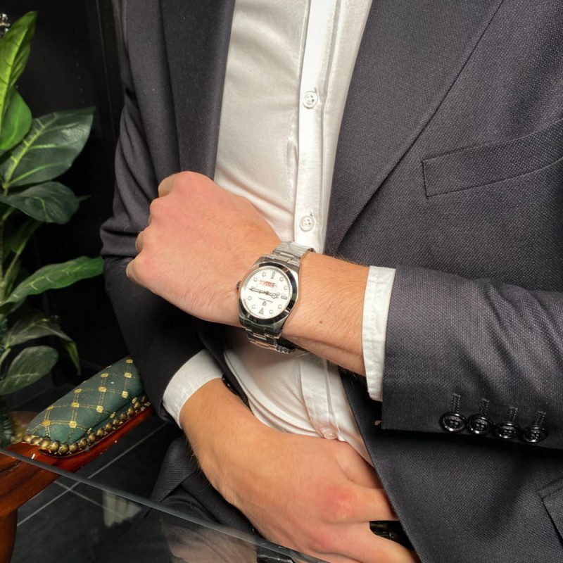 Мужские механические часы Pagani Design PD-1692 Silver-White с сапфировым стеклом и механизмом SEIKO NH35