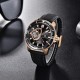 Мужские механические часы Pagani Design PD-1674 Gold-Black с механизмом SEIKO NH39 и сапфировым стеклом
