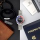 Мужские часы Pagani Design PD-1662 Pepsi с сапфировым стеклом и механикой Pearl DG5833GMT