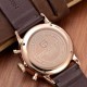 Мужские часы Pagani Design PD-2720 Gold-White-Brown с хронографом SEIKO VK67