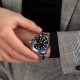 Мужские механические часы Pagani Design PD-1662 Silver-Blue-Black с GMT и сапфировым стеклом