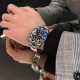 Мужские механические часы Pagani Design PD-1662 Silver-Blue-Black с GMT и сапфировым стеклом