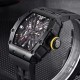Мужские часы Pagani Design PD-1738 All Black с сапфировым стеклом и японским механизмом SEIKO VH65