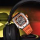 Мужские спортивные часы Pagani Design PD-YS012 Silver-Orange с сапфировым стеклом и механизмом Seiko