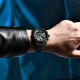 Мужские часы Pagani Design PD-1779 Black-Blue с сапфировым стеклом и хронографом Seiko VK63
