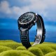 Мужские часы Pagani Design PD-1779 Black-Blue с сапфировым стеклом и хронографом Seiko VK63