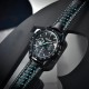 Мужские часы Pagani Design PD-1779 Black-Blue с сапфировым стеклом и хронографом Seiko VK63
