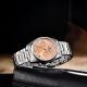 Чоловічий годинник Pagani Design PD-1773 Silver-Pink з сапфіровим склом та механізмом Seiko VK63