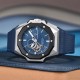 Мужские механические часы Pagani Design PD-YS010 Silver-Blue с сапфировым стеклом и автоподзаводом