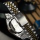 Мужские часы Pagani Design PD-1794M Silver-Gold-Green с сапфировым стеклом и механизмом Miyota
