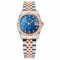Pagani Design PD-1794L Silver-Rose Gold-Blue