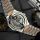 Мужские часы Pagani Design PD-YS025 Silver-Gold-Light Brown с сапфировым стеклом и автоподзаводом