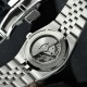 Чоловічий механічний годинник Pagani Design PD-YS027 Silver-Black з сапфіровим склом та автопідзаводом