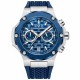 Мужские часы Pagani Design PD-YS032 Silver-Blue-Blue Rubber с сапфировым стеклом и механизмом SEIKO VK64