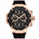 Мужские часы Pagani Design PD-YS032 Rose Gold-Black с сапфировым стеклом и хронографом SEIKO VK64