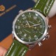Мужские часы Pagani Design PD-1811 Green-Silver с хронографом и сапфировым стеклом