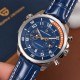 Чоловічий годинник Pagani Design PD-1811 Blue-Silver з хронографом та сапфіровим склом