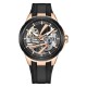 Мужские часы Pagani Design PD-YS030 Rose Gold-Black Rubber с сапфировым стеклом и автоподзаводом