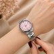 Женские часы Casio LTP-1303D-4A с розовым циферблатом и стальным браслетом