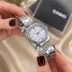 Женские часы Casio LTP-V005D-2B3 классические со стальным браслетом и синим циферблатом