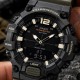 Мужские часы Casio HDC-700-3A спортивные с водозащитой 10 ATM и комбинированным циферблатом