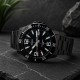 Мужские часы Casio MTP-VD01B-1B с минеральным стеклом и черным металлическим браслетом