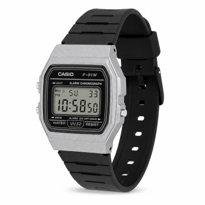 Чоловічий годинник Casio F-91WM-1B