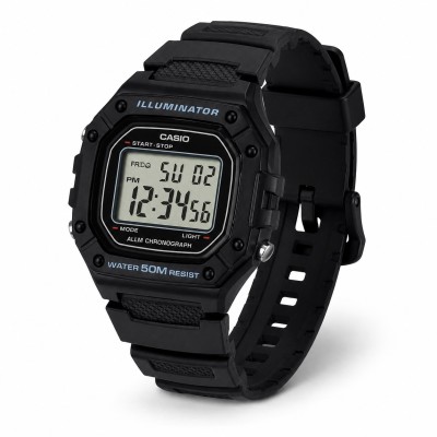 Чоловічий годинник Casio W-218H-1A