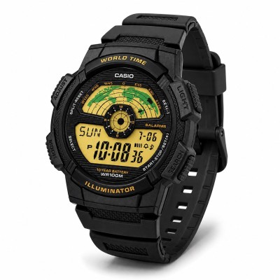 Чоловічий годинник Casio AE-1100W-1B