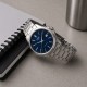 Чоловічий годинник Casio MTP-1183A-2A Classic з синім циферблатом та сталевим браслетом