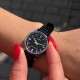 Женские часы Casio LTP-V005L-1A в классическом стиле с черным кожаным ремешком и минеральным стеклом