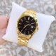 Мужские часы Casio MTP-VD03G-1A Classic в золотистом корпусе с черным циферблатом