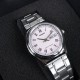 Женские часы Casio LTP-V006D-4B Classic — стальной браслет, розовый циферблат, календарь