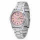 Женские часы Casio LTP-V006D-4B Classic — стальной браслет, розовый циферблат, календарь