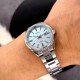 Жіночий годинник Casio LTP-1302DS-2A — класична модель зі сріблястим браслетом та перламутровим циферблатом