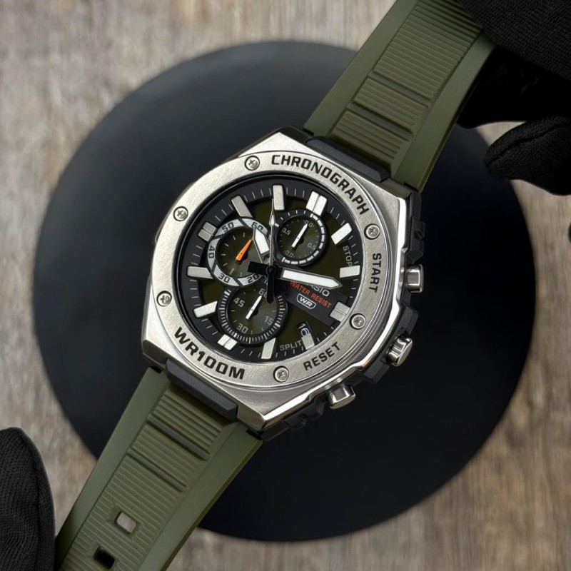 Чоловічий годинник Casio MWA-300H-3A — Спортивна модель з водозахистом 10 ATM та мінеральним склом