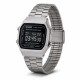 Чоловічий годинник Casio A168WGG-1B — Класичний електронний браслет з підсвічуванням
