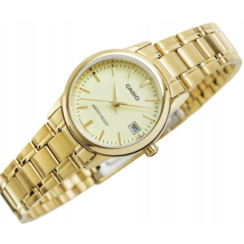 Жіночий годинник Casio LTP-1170N-9A – класична модель із золотистим покриттям та японським механізмом