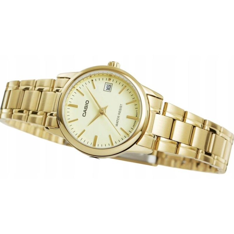 Жіночий годинник Casio LTP-1170N-9A – класична модель із золотистим покриттям та японським механізмом