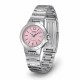 Жіночий годинник Casio LTP-1177A-4A1 Classic з рожевим циферблатом та сталевим браслетом