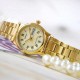 Женские часы Casio LTP-V006G-9B в золотистом цвете с металлическим браслетом и минеральным стеклом