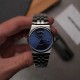 Чоловічий годинник Casio MTP-B146D-2A — класична модель з нержавіючої сталі та синім циферблатом