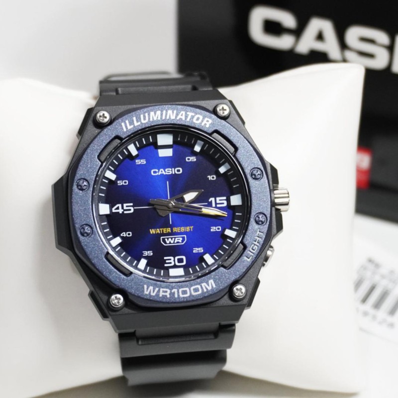 Чоловічий годинник Casio MW-620H-2A — Спортивна модель з водозахистом 10 ATM та підсвічуванням