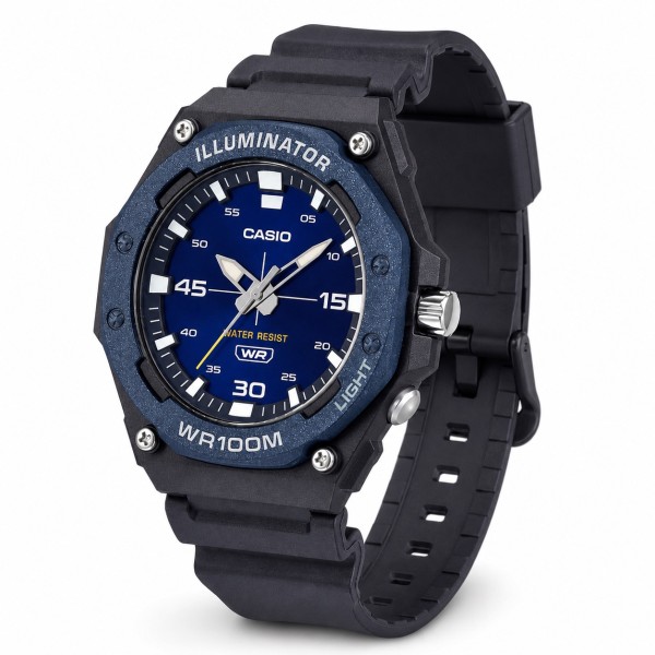 Чоловічий годинник Casio MW-620H-2A — Спортивна модель з водозахистом 10 ATM та підсвічуванням