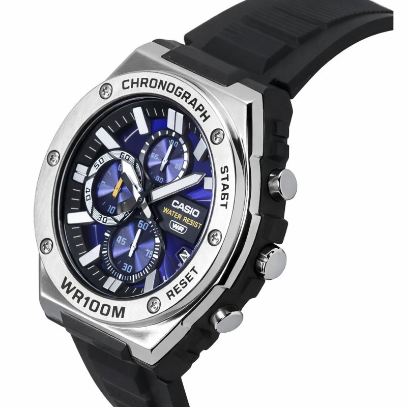 Чоловічий годинник Casio MWA-300H-2A – Спортивна модель з водозахистом 10 ATM та мінеральним склом