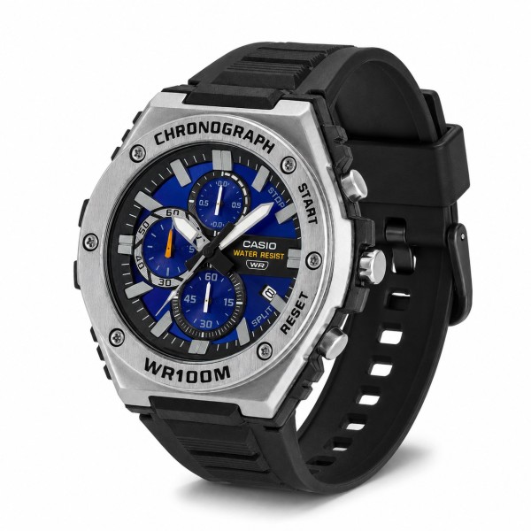 Чоловічий годинник Casio MWA-300H-2A – Спортивна модель з водозахистом 10 ATM та мінеральним склом