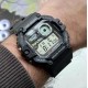 Чоловічий годинник Casio WS-1700H-1A спортивний з електронним циферблатом та водозахистом 10 ATM