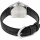 Жіночий годинник Casio LTP-V006L-1B2U з календарем на чорному шкіряному ремінці