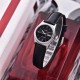 Жіночий годинник Casio LTP-V006L-1B2U з календарем на чорному шкіряному ремінці