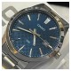 Мужские часы Casio MTP-VD03D-2A2 с синим циферблатом и минеральным стеклом